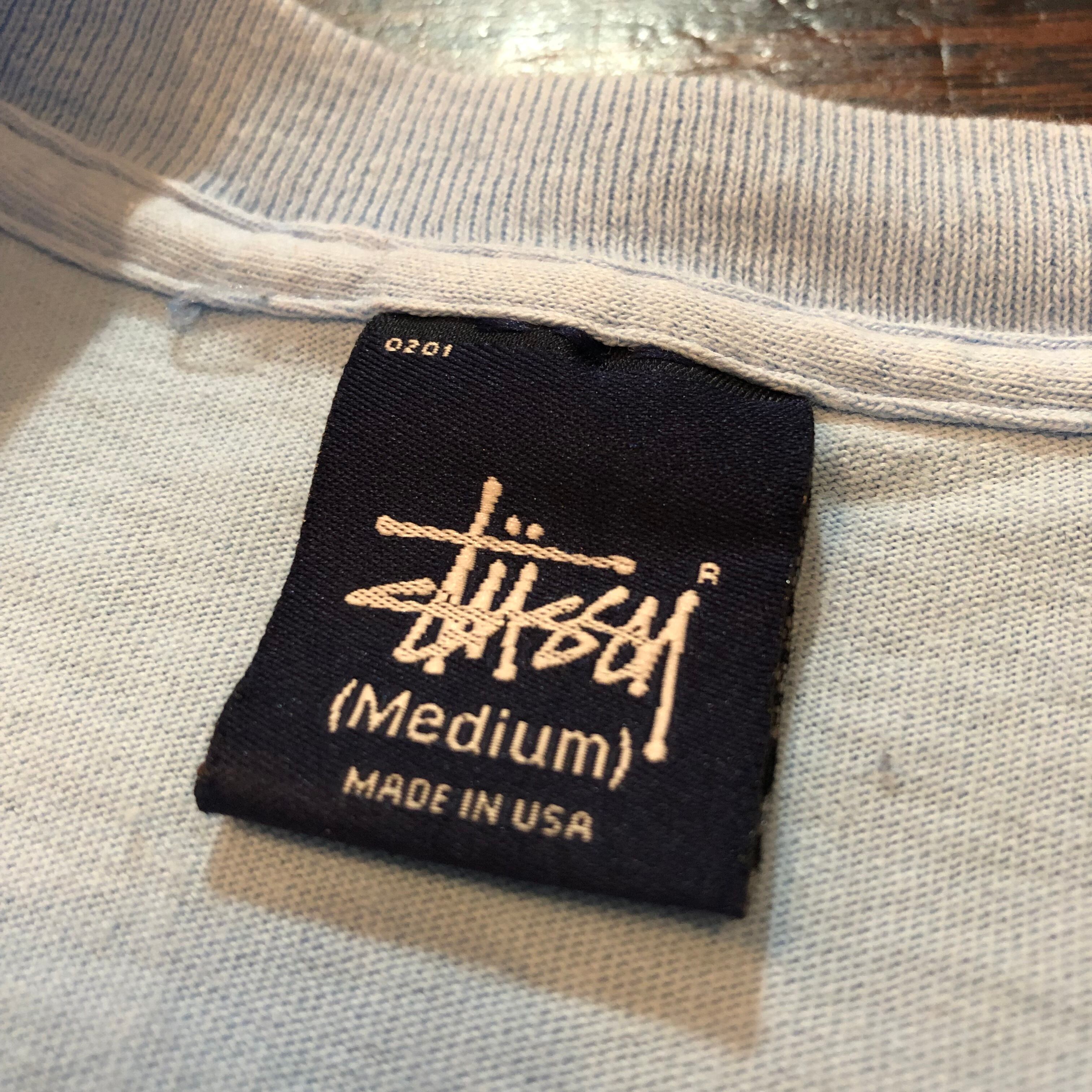 Made in USA” old stussy 紺タグ ビーニー カーキ-