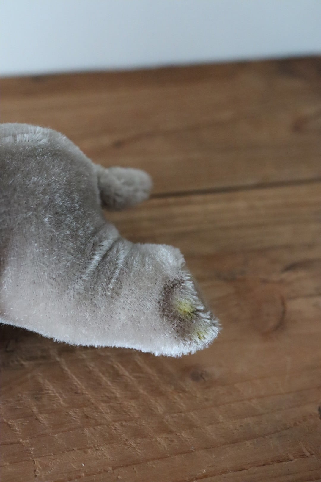 ヴィンテージ シュタイフ お眠りゾウさん 17㎝ Steiff Floppy Ele  ヴィンテージ ぬいぐるみ