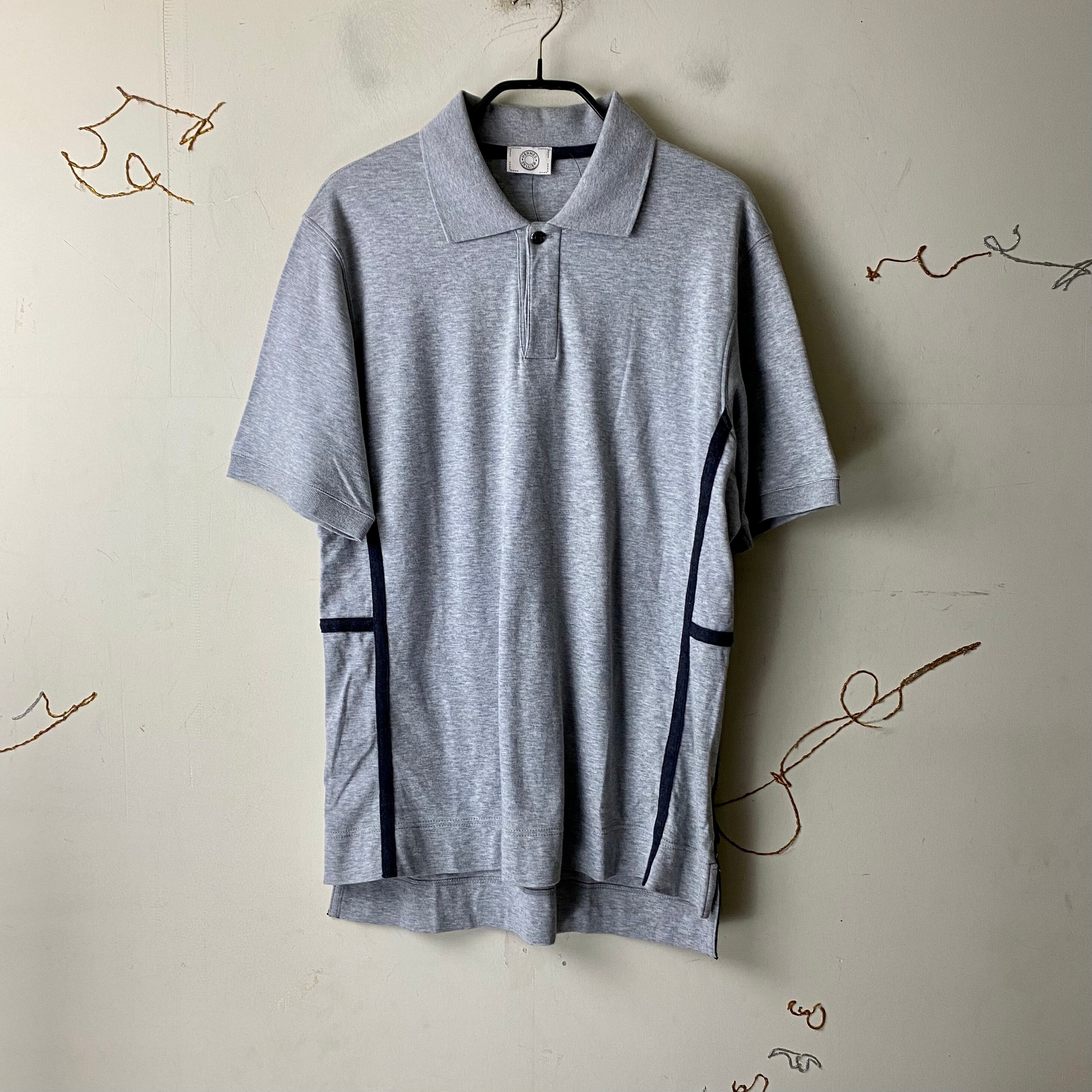HERMES side “H” piping polo shirt | NOIR ONLINE