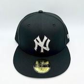 NEW ERA 59FIFTY/5950 Pearl Badge New York Yankees / ニューヨーク・ヤンキース ブラック