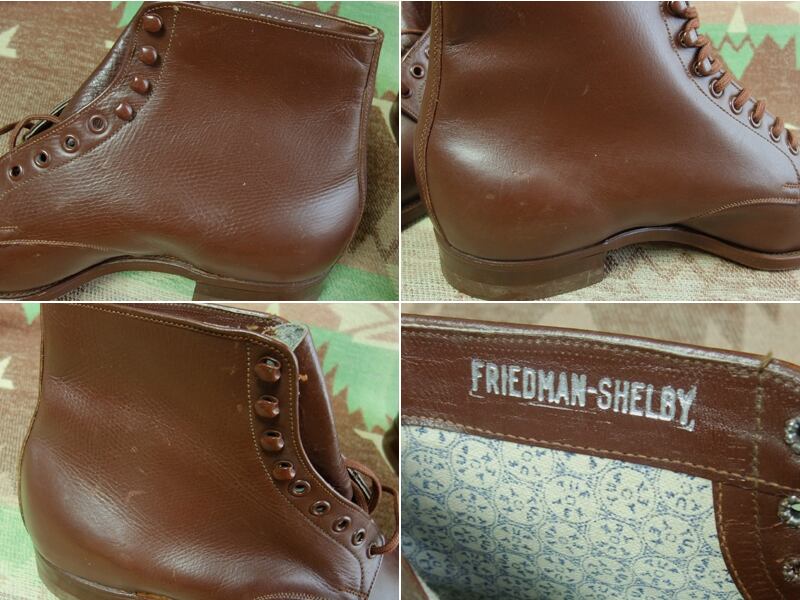 Dead-Stock 40s～ FRIEDMAN-SHELBY Cap-Toe Work Boots | Wonder Wear