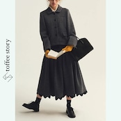 【2pattern】静寂を纏うダークグレーのセットアップ 《P0294》