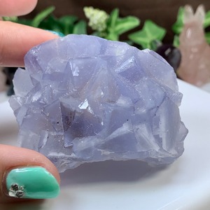 25.幻想的な色合い☆ヤオガンシャン産・ブルーフローライト原石