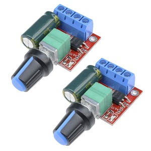 【人気】Ren He 2個 PWMミニ DC モータ速度コント ローラー3 V - 35 V スピード コントロール5 Aスイッチ機能LED調光器