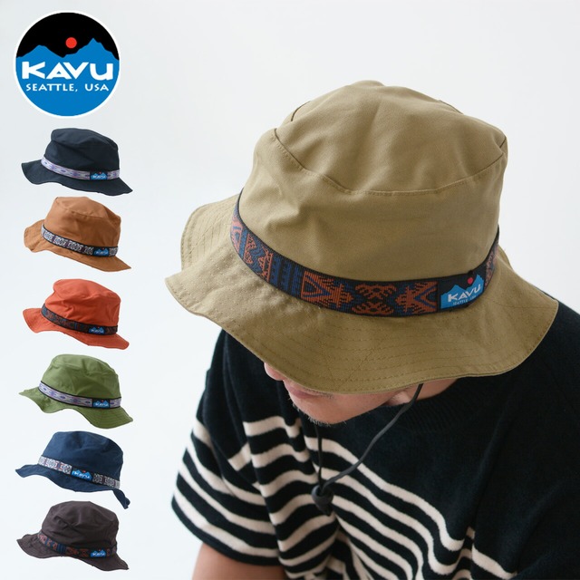 【SALE 30%OFF】KAVU [カブー] Organic Bucket Hat [19811183] オーガニック バケットハット・コットンハット・キャンプハット・アウトドア・帽子・ツバ付き帽子　MEN'S/LADY'S［2022SS］