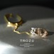 【022 Stay Gold Collection】 トパーズ 鉱物原石 イヤーカフ 天然石 アクセサリー (No.2939)