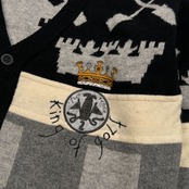 Castelbajac Sport カステルバジャック ノルディック風柄入り ウールニット ジャケット カーディガン サイズ 3 /アンゴラ混/日本製