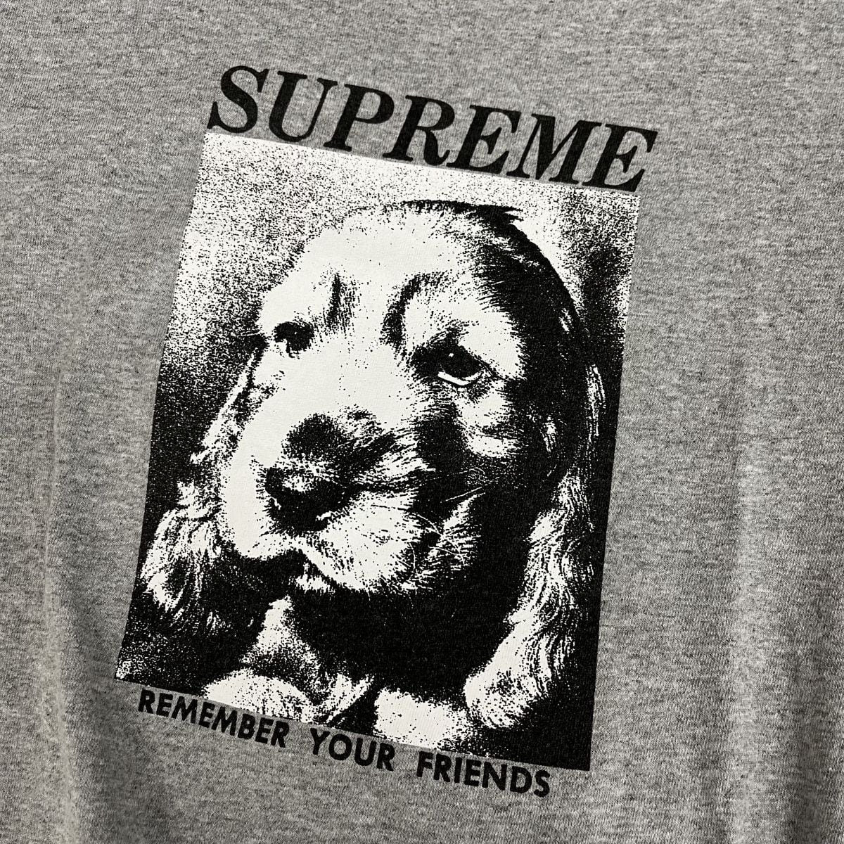 Supreme/シュプリームAWRemember Tee/リメンバー Tシャツ グレー