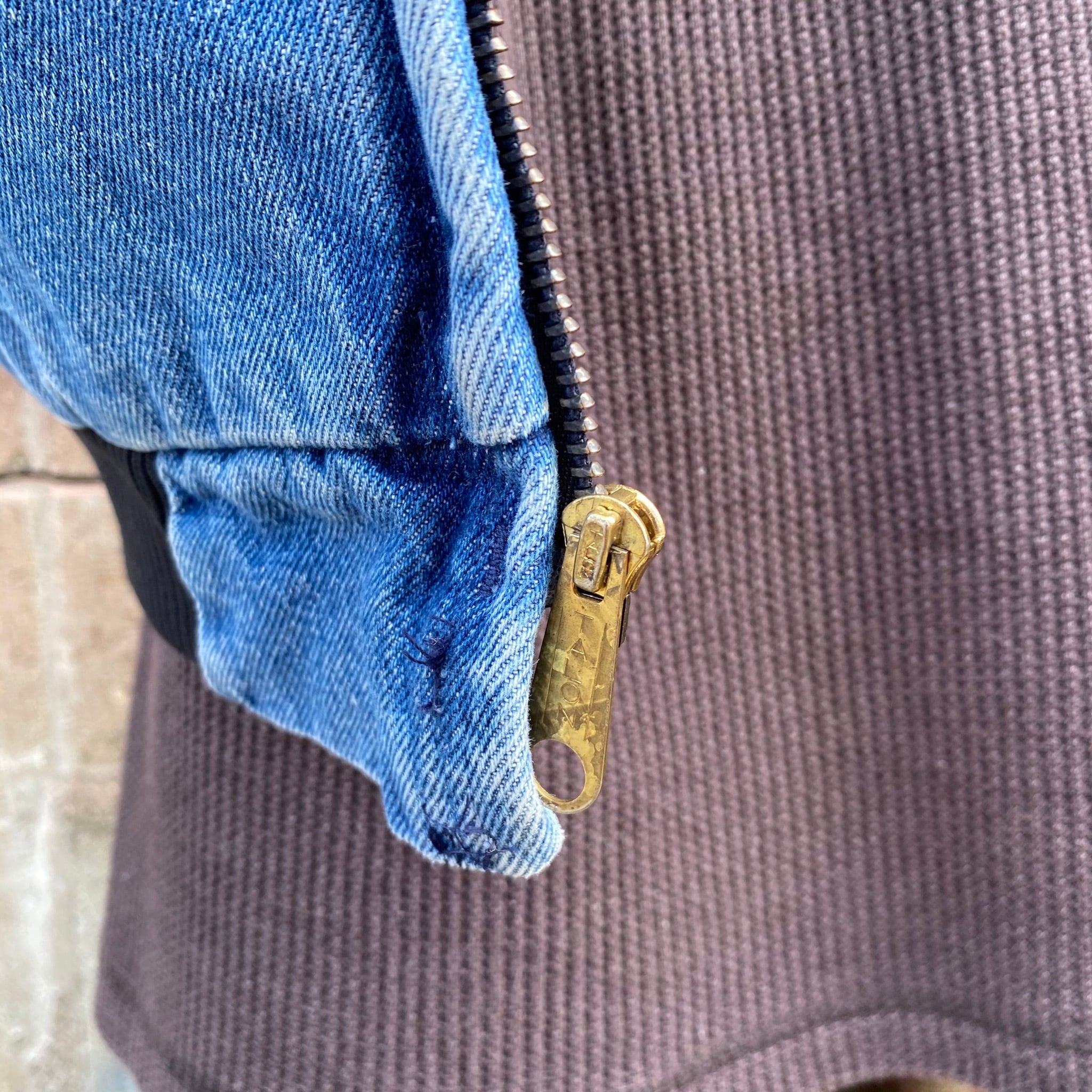 KEY / ジャケット/--/デニム/IDG/キルティングライナー/アクティブジャケット型// USA製 KEYSTONE CASUALS BY KEY アクティブジャケット型 デニム