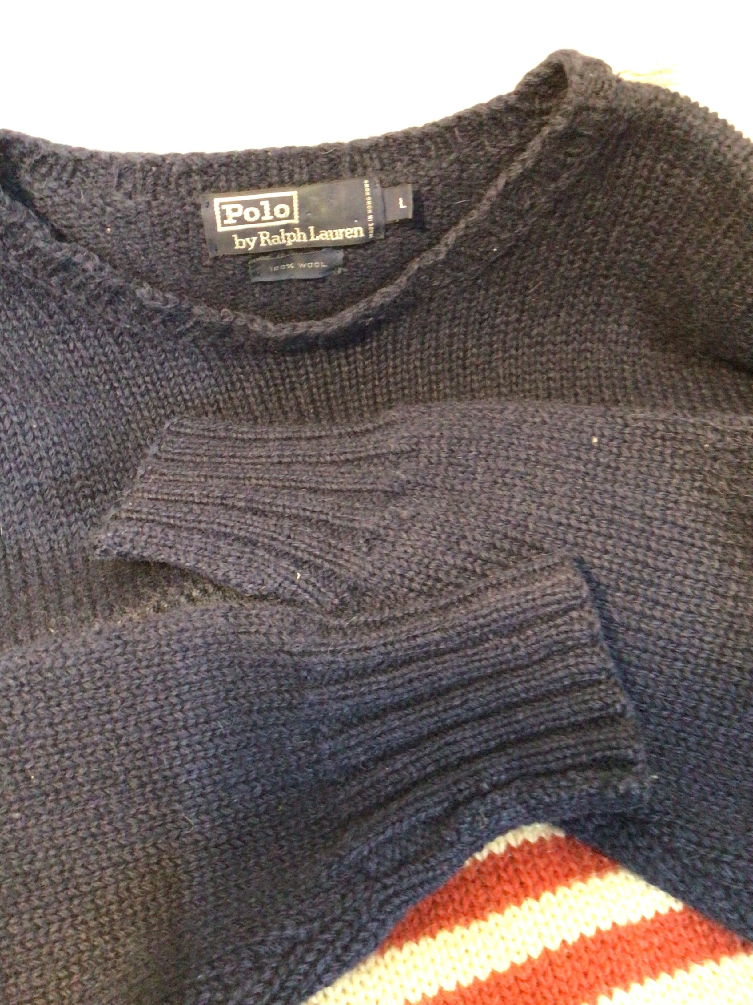 POLO Ralph Lauren 90s 星条旗 ウール100% セーター | Choose Clothes