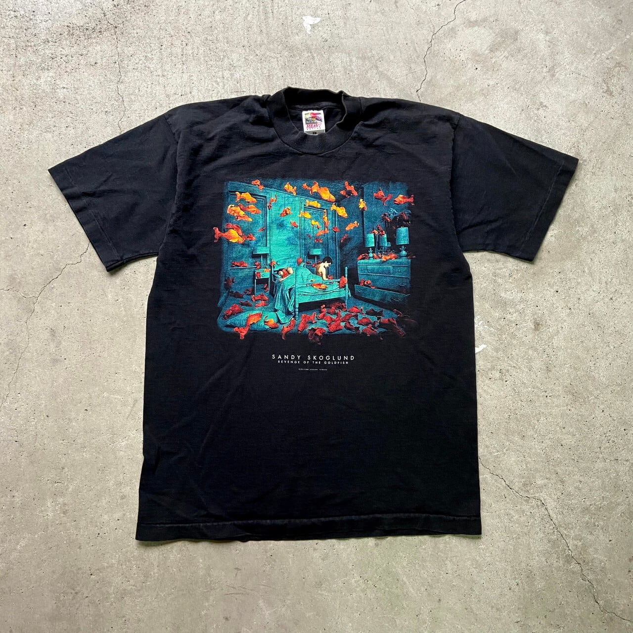 希少！！90s ヴィンテージ オールド サンディ スコグランド アートTシャツ