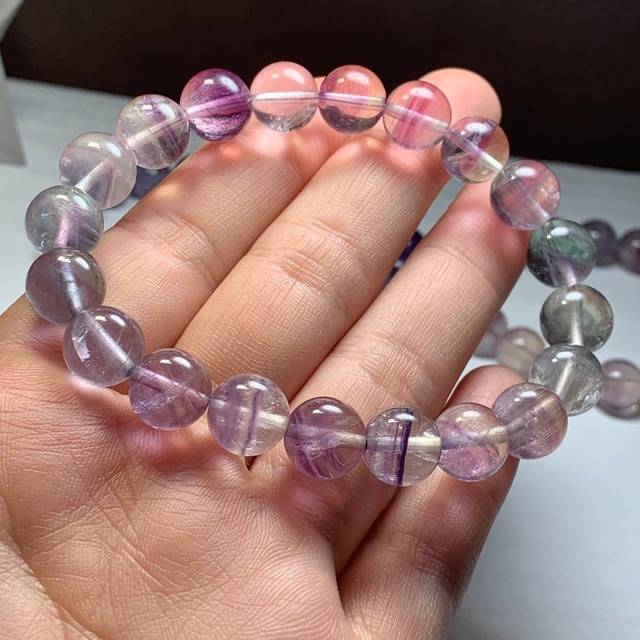 A73.グラデーションフローライト ブレスレット