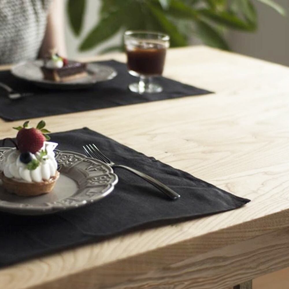 45mm厚クリ無垢材　ダイニングテーブル 約150cm x 80cm 45mm厚クリ無垢材 ダイニングテーブル 約150cm x 80cm