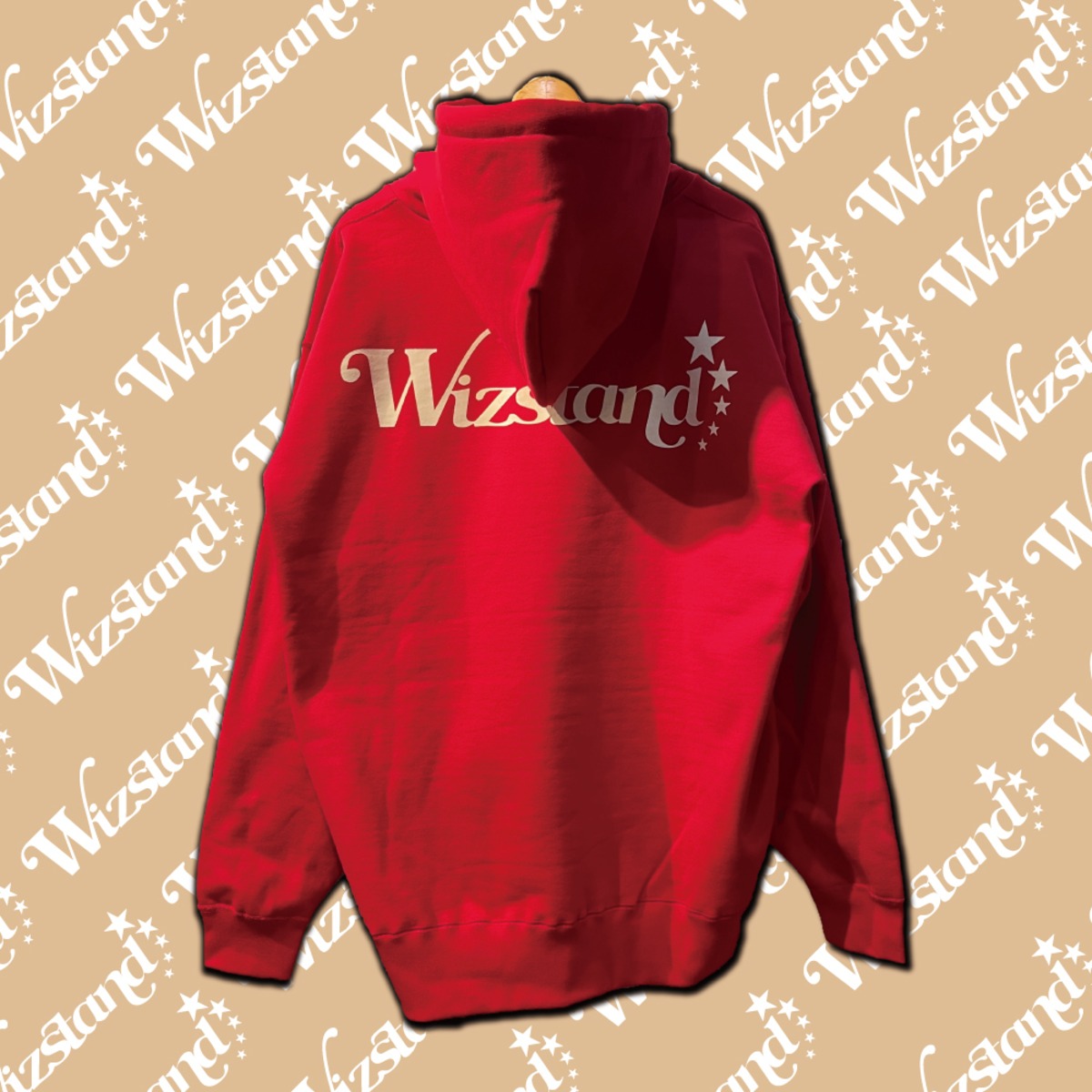 WIZSTAND : THANKS LOGO HEAVY WEIGHT HOODIE | DRYGOODS COMFORT
