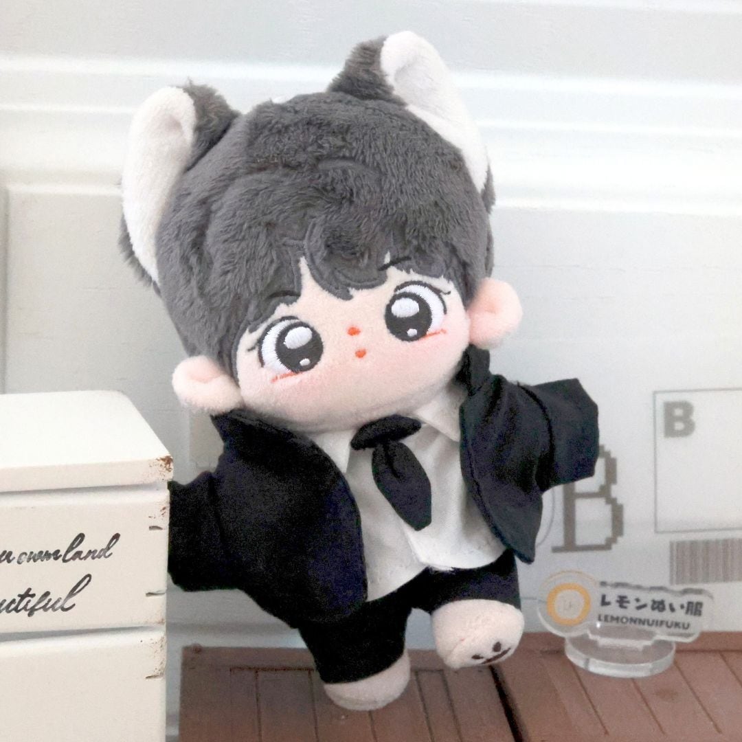 10cm 12cm ぬいぐるみ服 着せ替え ぬい服 クラシック 紳士風 シンプル