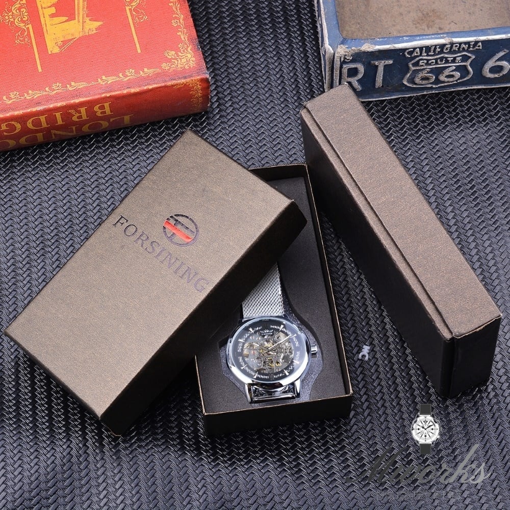 GMT1130-4】透明ステンレススチール 自動巻き スポーツ腕時計 GMT1130-4】透明ステンレススチール 自動巻き スポーツ腕時計