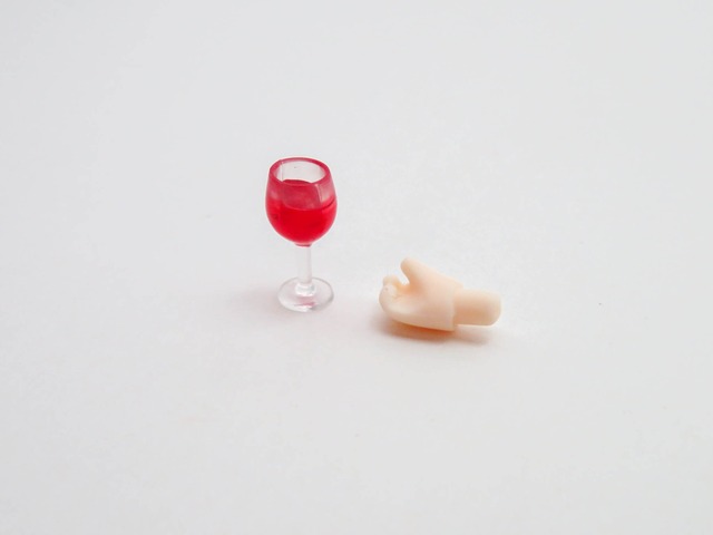 再入荷【2118】 森カリオペ 小物パーツ ワイングラス　ねんどろいど