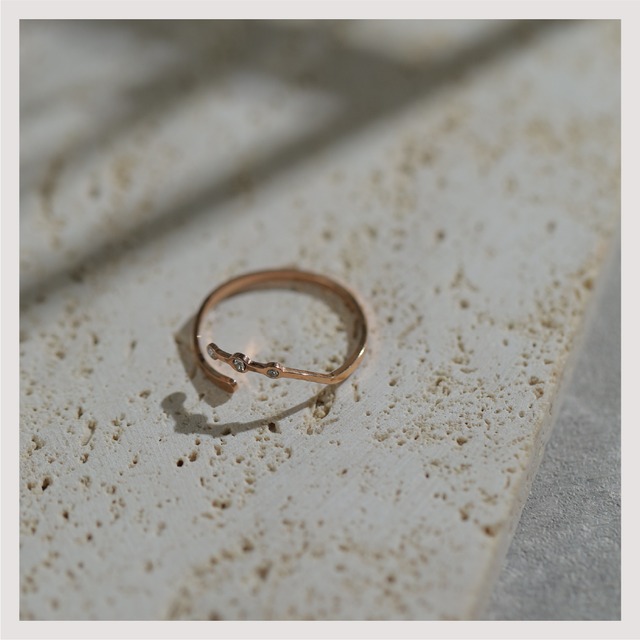 Ring -PinkGold-