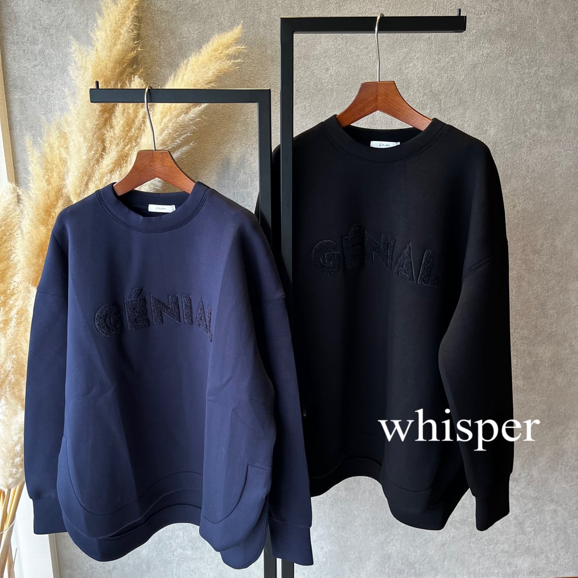 Eito stan サガラ刺繍ロゴトップス(☆N) | whispermusee