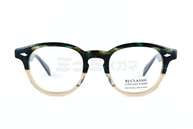 BJ CLASSIC メガネ JAZZ C-140a REVIVAL EDITION ウェリントン リバイバルエディション セルロイド クラシカル BJクラシック 鯖江 日本製 正規品-2枚目