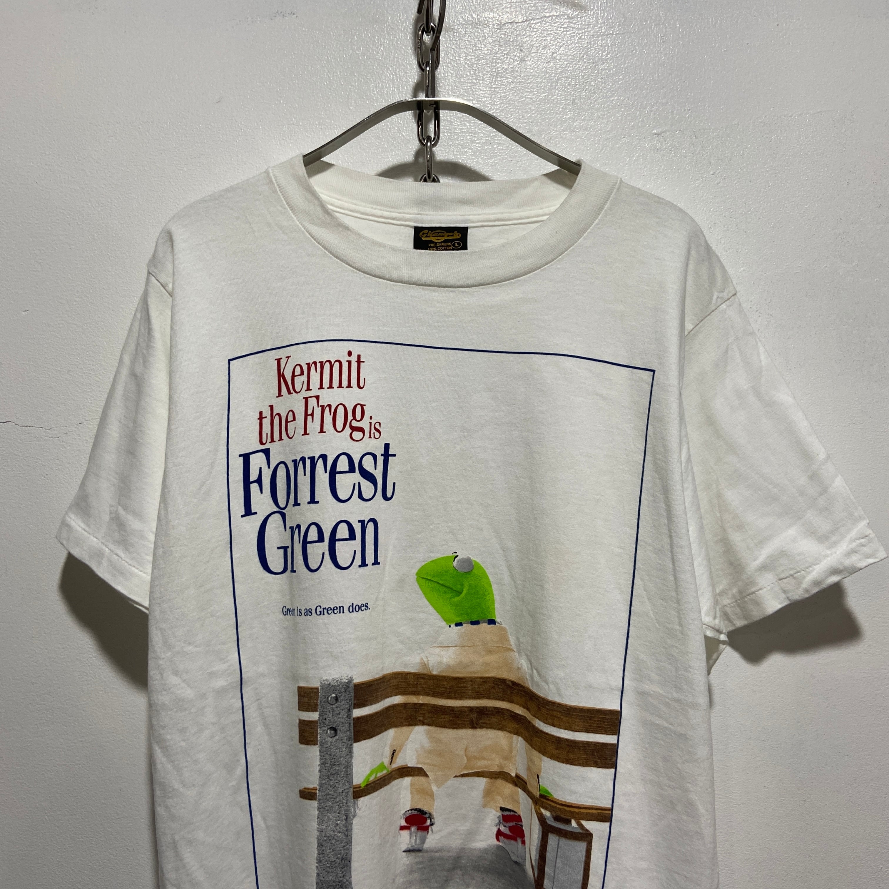 90s  Kermit 映画 Forrest Gump パロデTシャツＸＬ