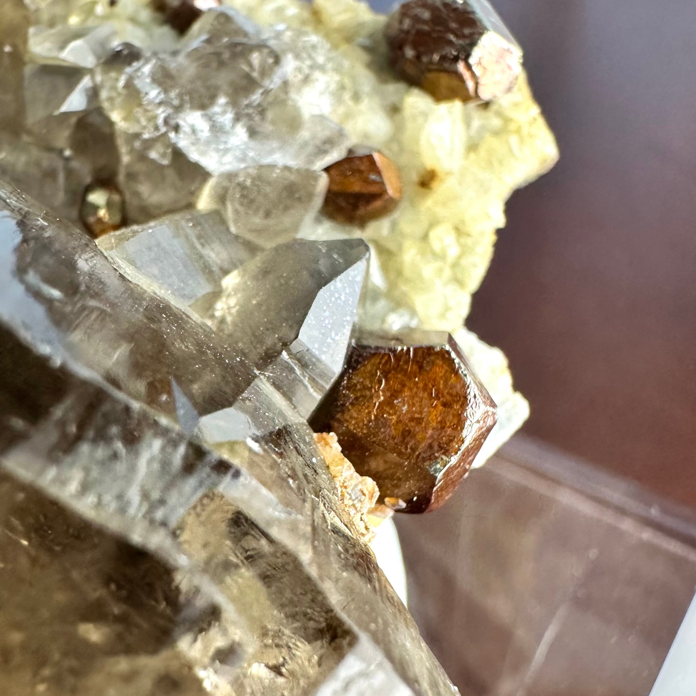 スモーキークォーツ / パイライト【Smoky Quartz with Pyrite