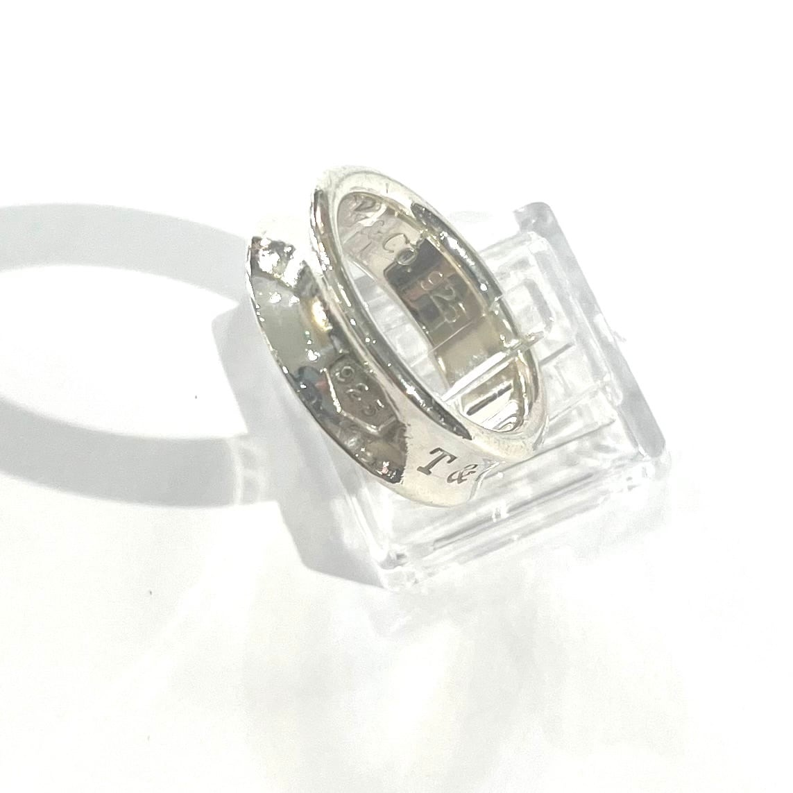 希少サイズ【TIFFANY&CO】 【14.5号】2529 T&CO ティファニー ナロー