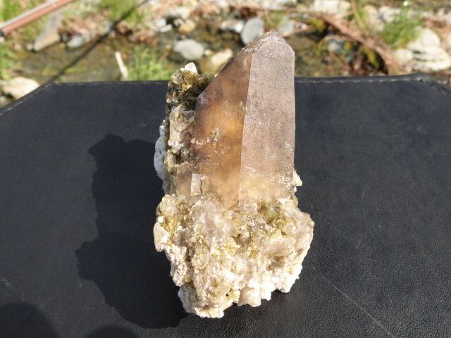 母岩付非加熱 【送料無料】【高品質】ブラジル産天然シトリン　no.3