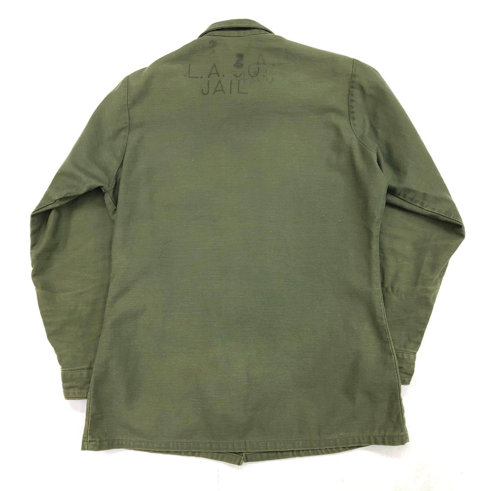 U.S.ARMY 70年代 USA製 OG-107 ユーティリティシャツ UTILITY SHIRT
