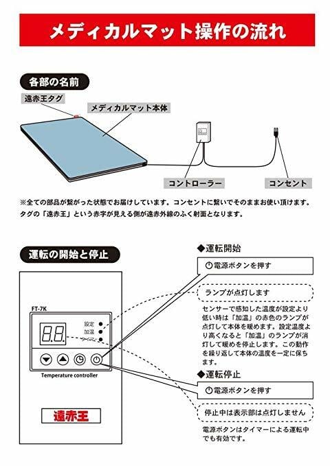 パルティール シュアラインα ヒートマット 岩盤浴 温活 遠赤外線 