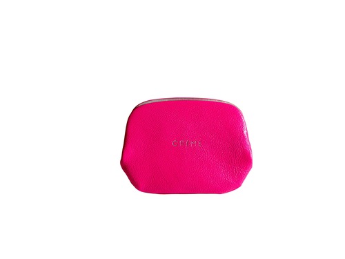 CR?ME  CRAYON  14052  ピンク　スリム　押し口金財布　小