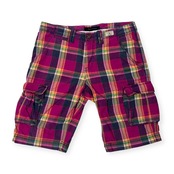 TOMMY HILFIGER トミーヒルフィガー マドラスチェック柄 カーゴ ハーフパンツ ショートパンツ サイズ 30 /メンズ