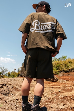 LOGO Tech Loose Fit Easy Shorts [OLIVE]