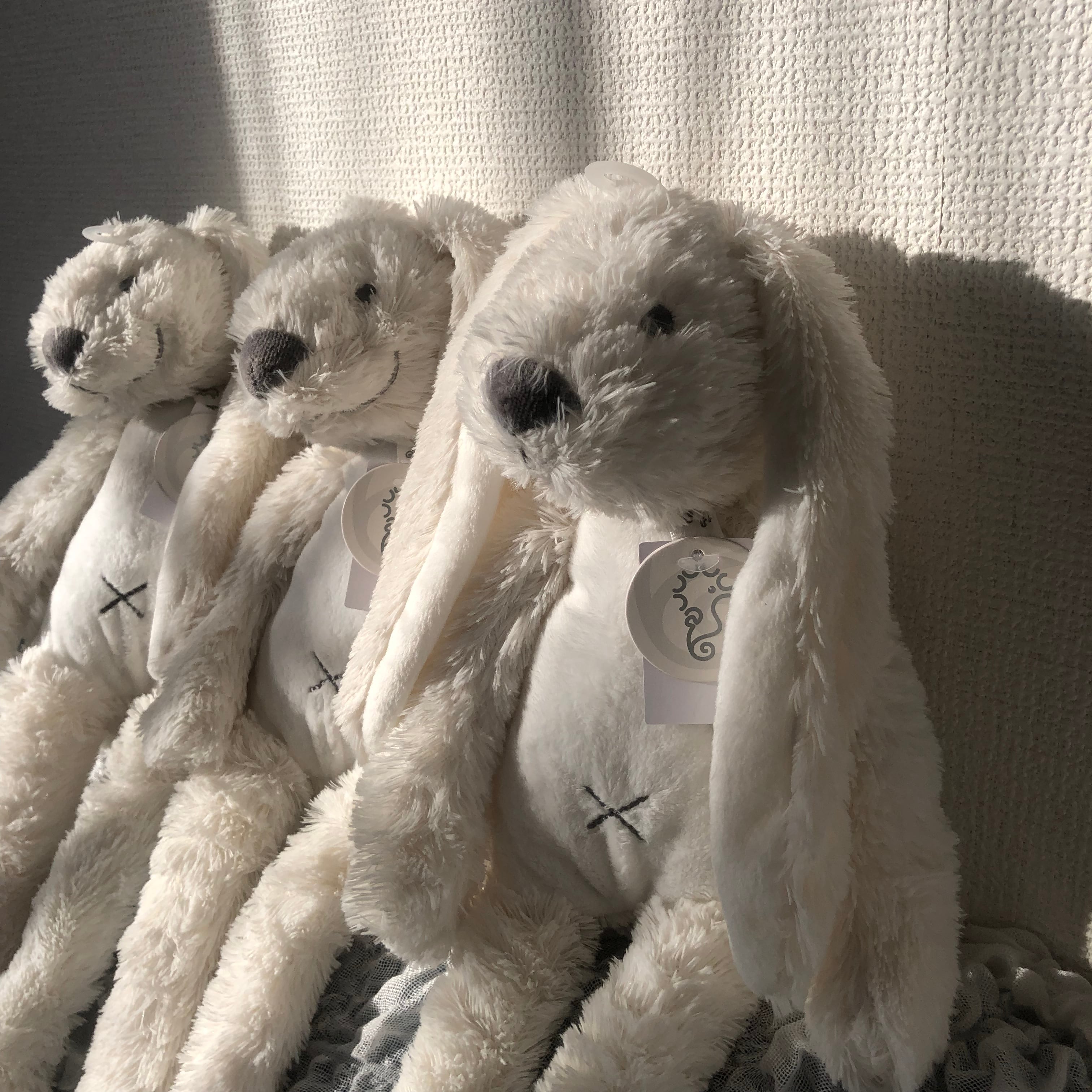 Happy Horse / rabbit soft toy - white | muk. Happy Horse / rabbit soft toy - white | muk.