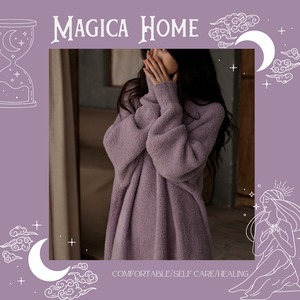 ドリーミー・バイオレット  リラックスワンピ　M25133