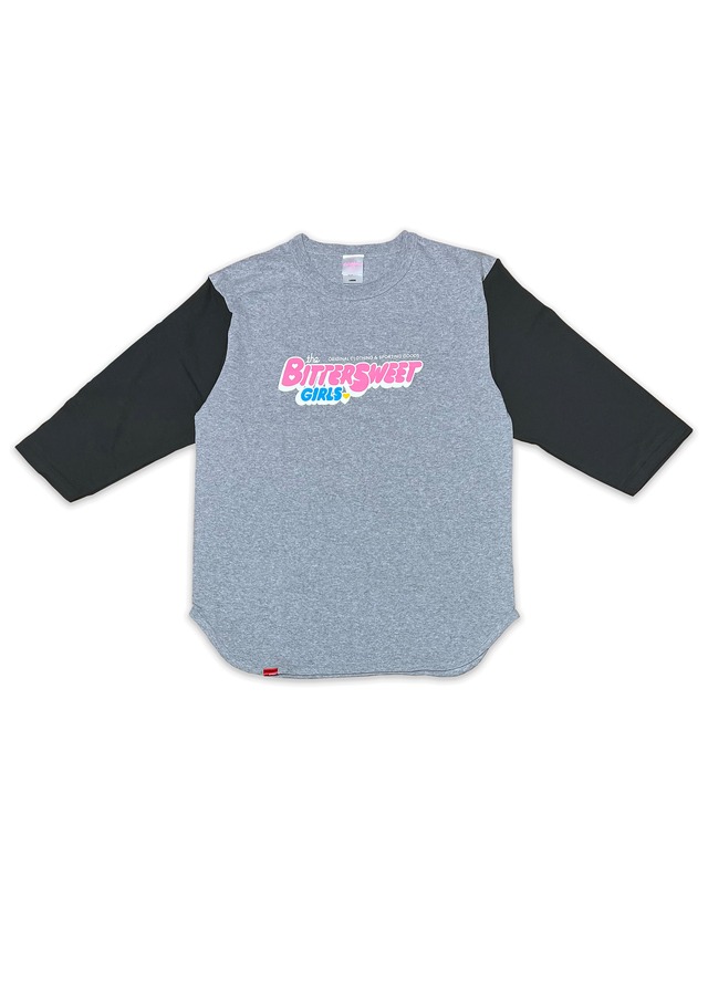 BSG BUBBLE GUM LOGO 3/4 BASEBALL Tee