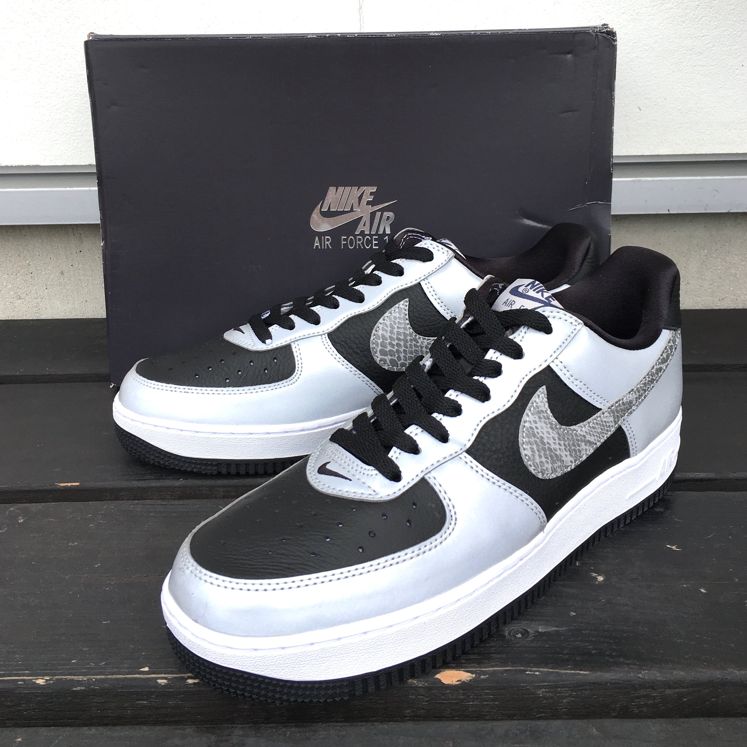 nike airforce 1 b 黒蛇