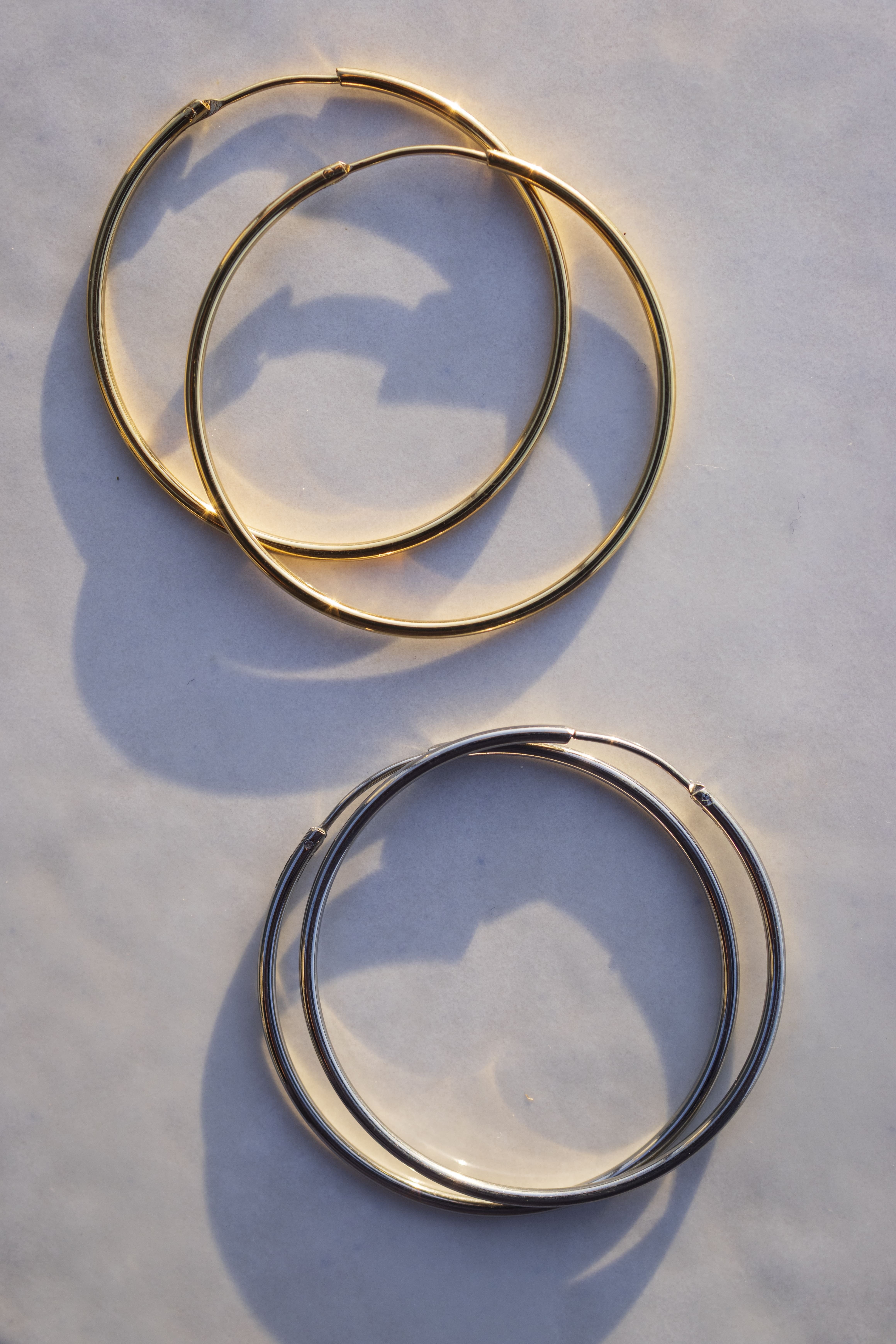 【#lufine】large hoop pierce