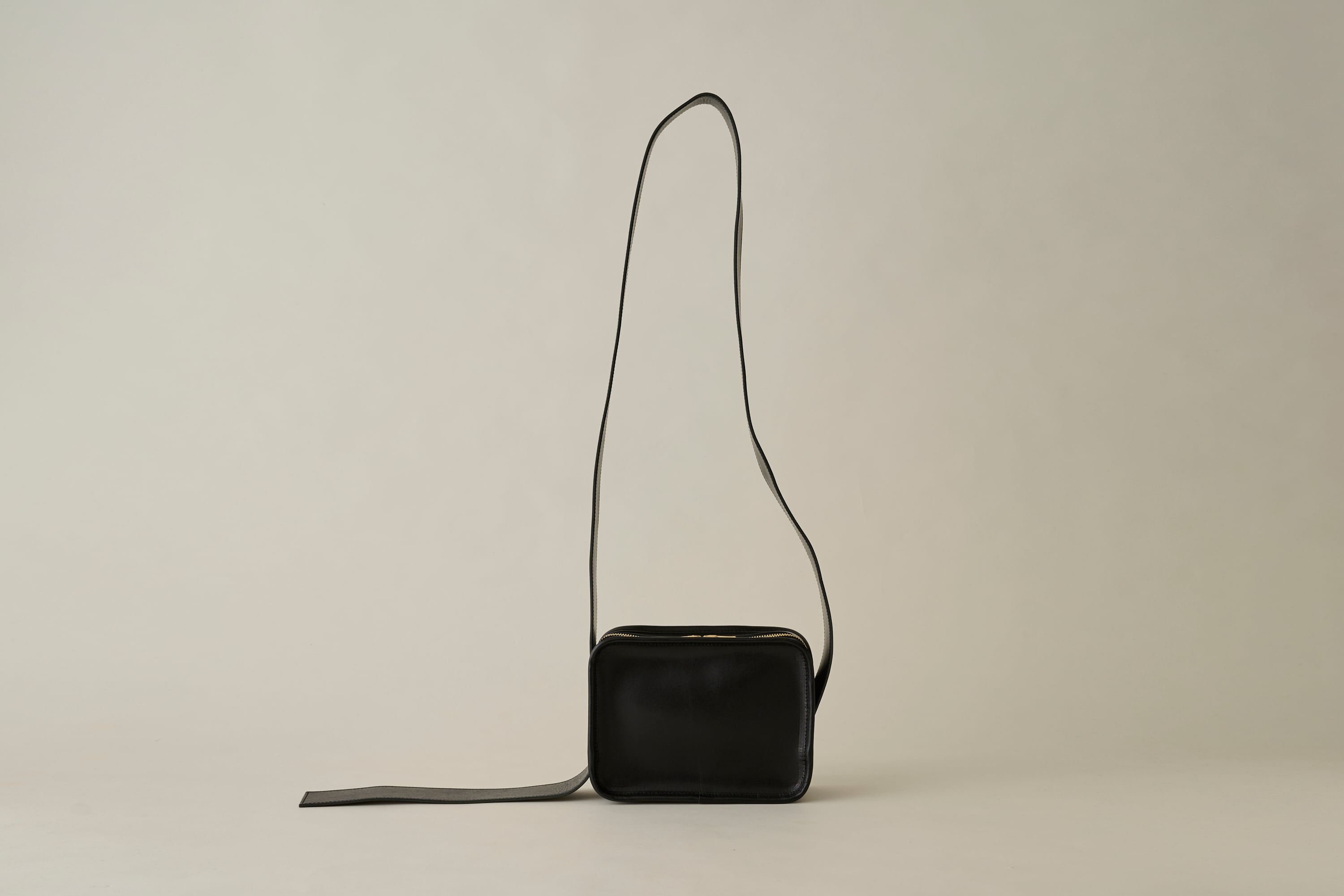 【LIMITED】Leather Shoulder Mini Book Bag / BLACK | LIFESTYLIST powered by  BASE