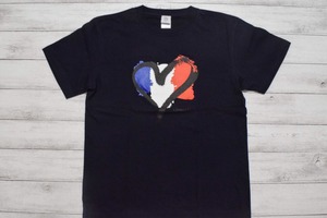 Heart logo T-shrits/Navy
