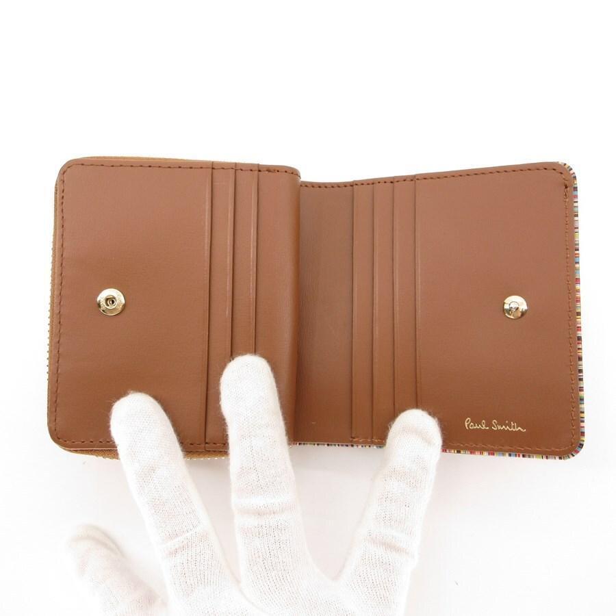 超美品 ポールスミス PaulSmith 財布 二つ折り 30-24090909 超美品 ポールスミス PaulSmith 財布 二つ折り 30-24090909