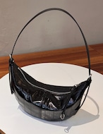 【新作5%OFF・3日間】牛革100%・Curve Bag_onecolor