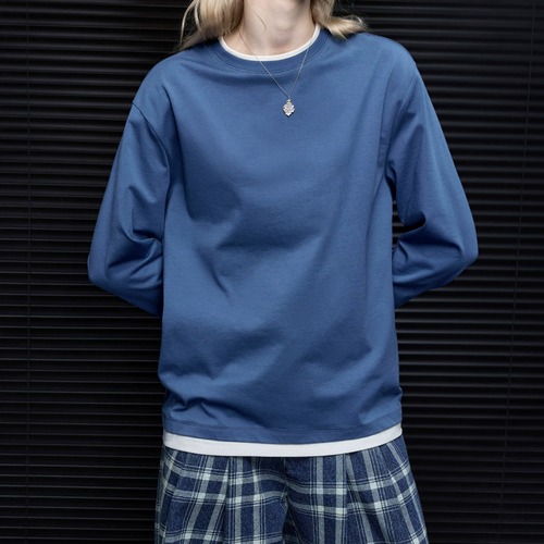 フェイクレイヤードロンTシャツ ・23360