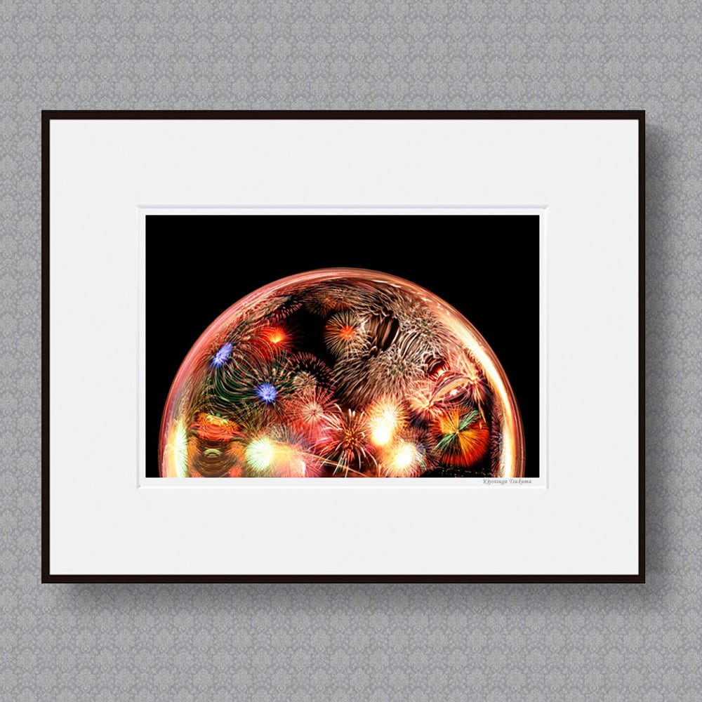 夢花火 #04 □額縁サイズ（三三）606×455mm | 写真家 津熊清嗣 癒しの