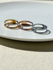 Double zirconia ring