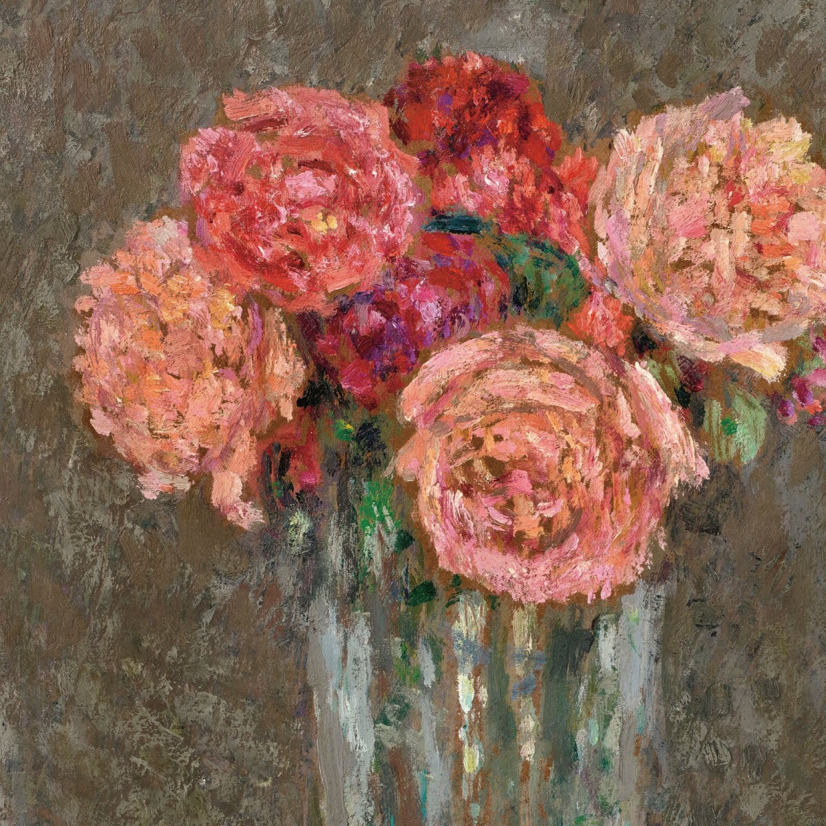 アンリ・ル・シダネル 薔薇 バラ Roses アートポスター 静物画 名画