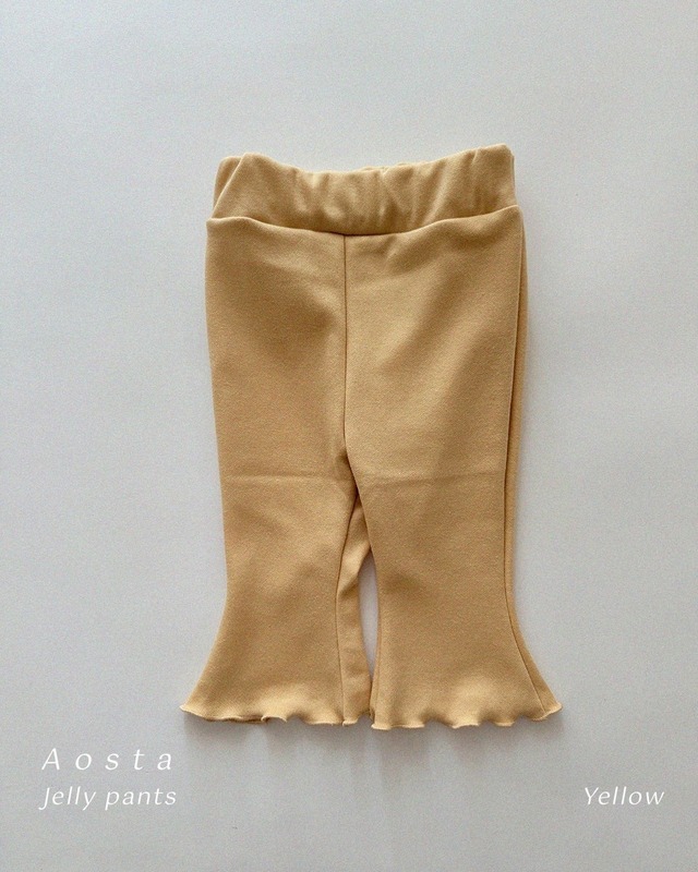 【予約/送料無料】Aosta/jelly pants