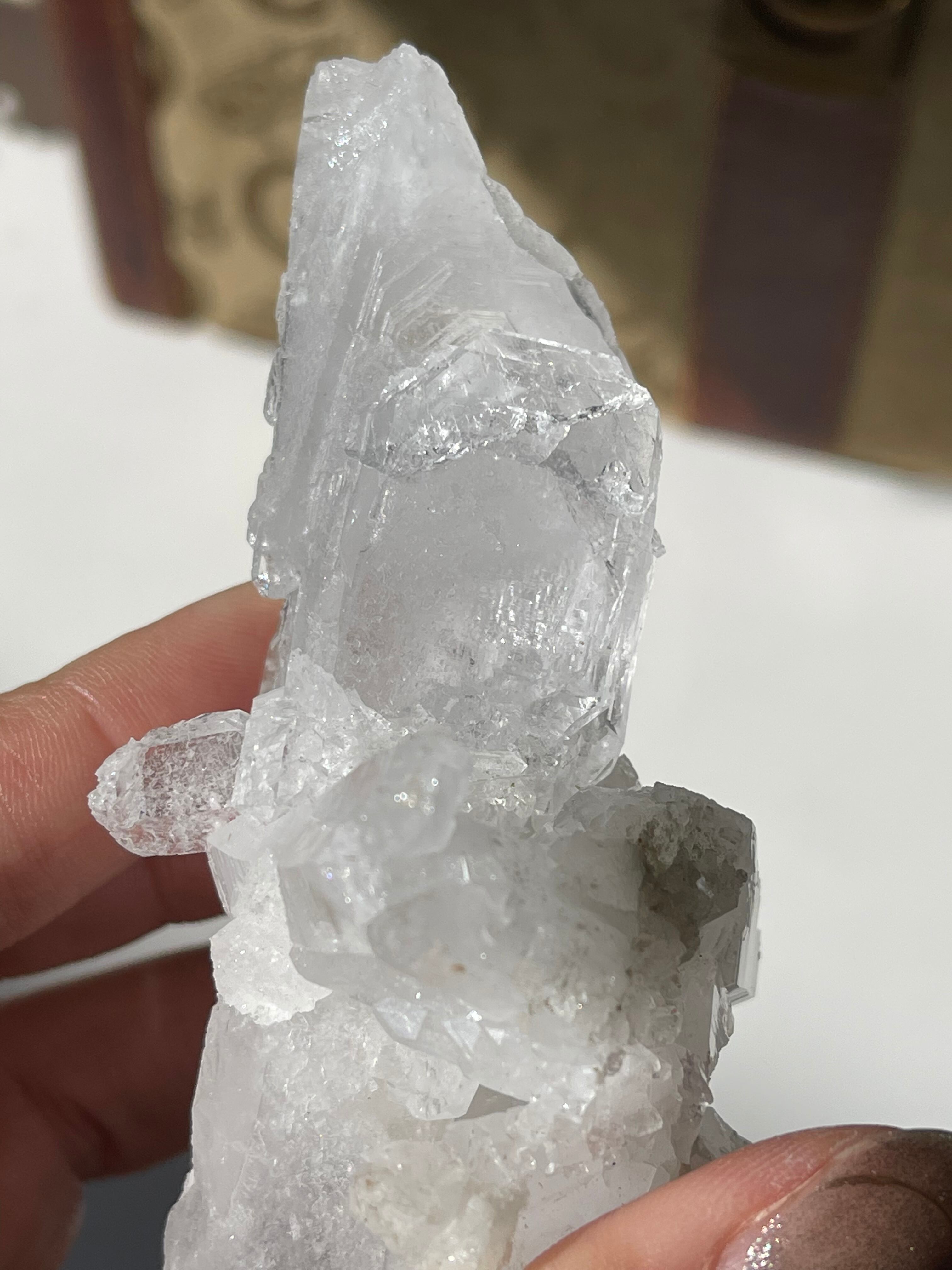 パキスタン　スカルドゥ産インターフェレンス水晶No.03 / Pakistan Skardu Crystal No.03