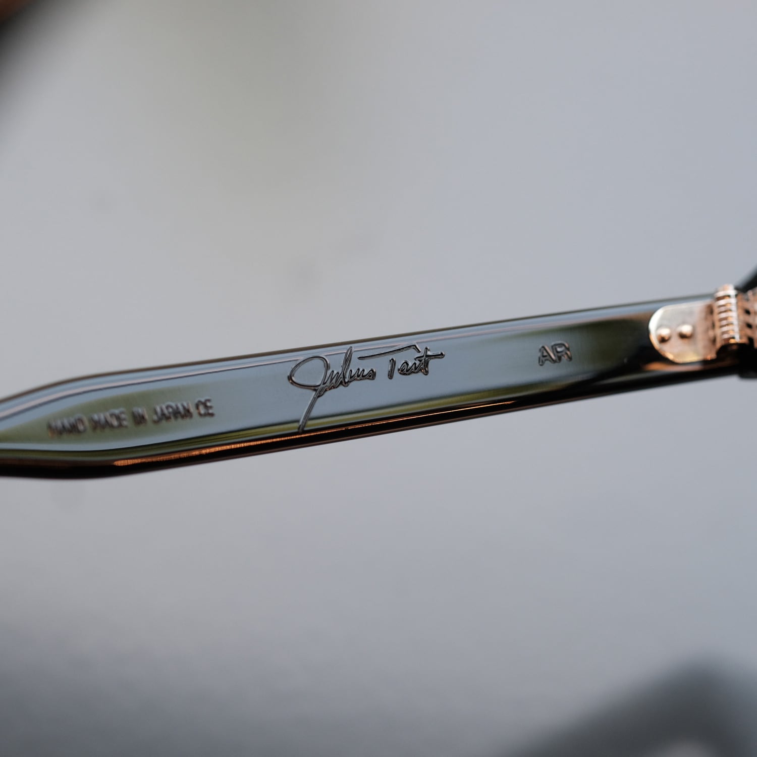 JULIUS TART OPTICAL】AR 48□24 - Black (LARGE) | SEESAW SPECTACLES
