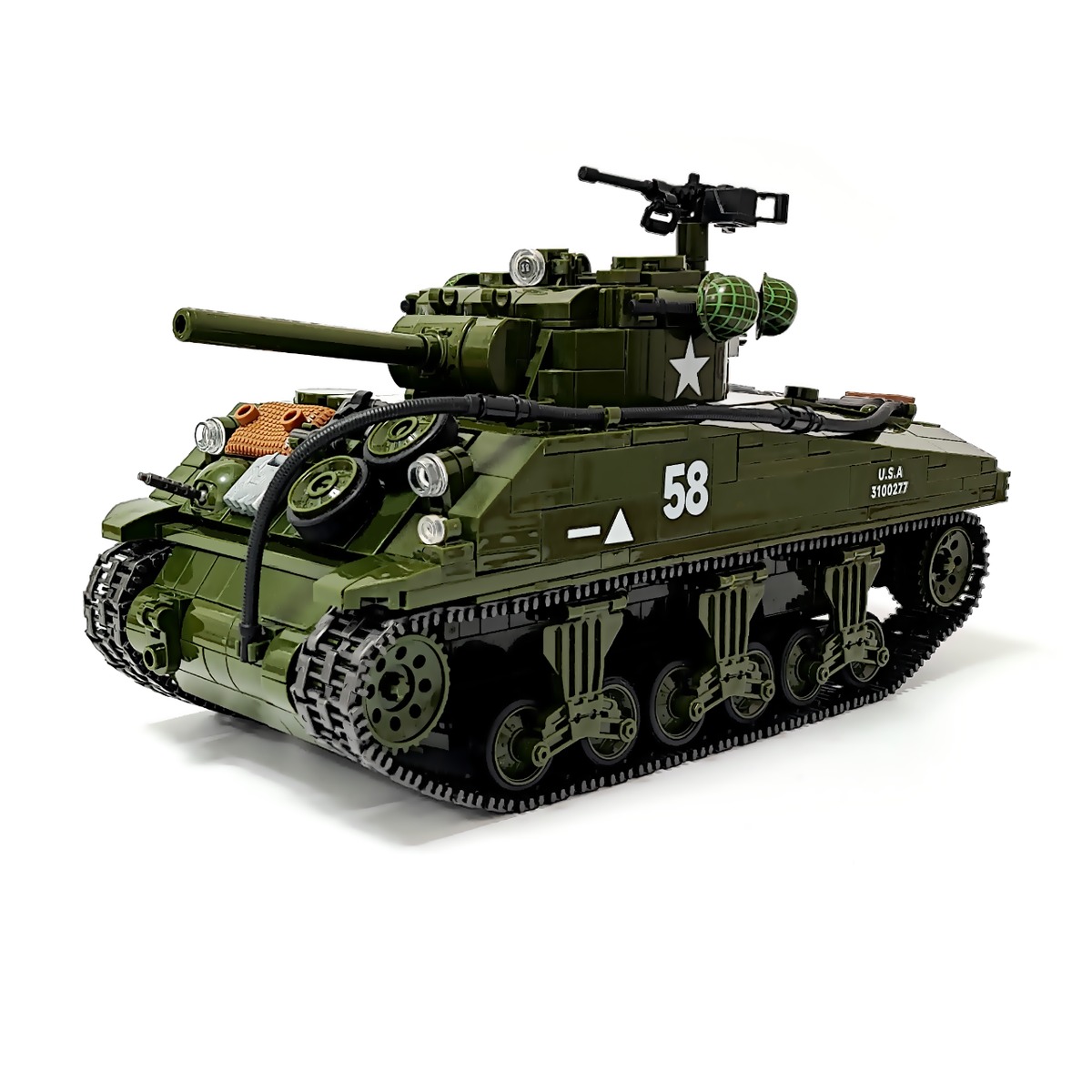 アメリカ M4A3シャーマン 1175PCS ESシリーズ | パンツァーブロックス